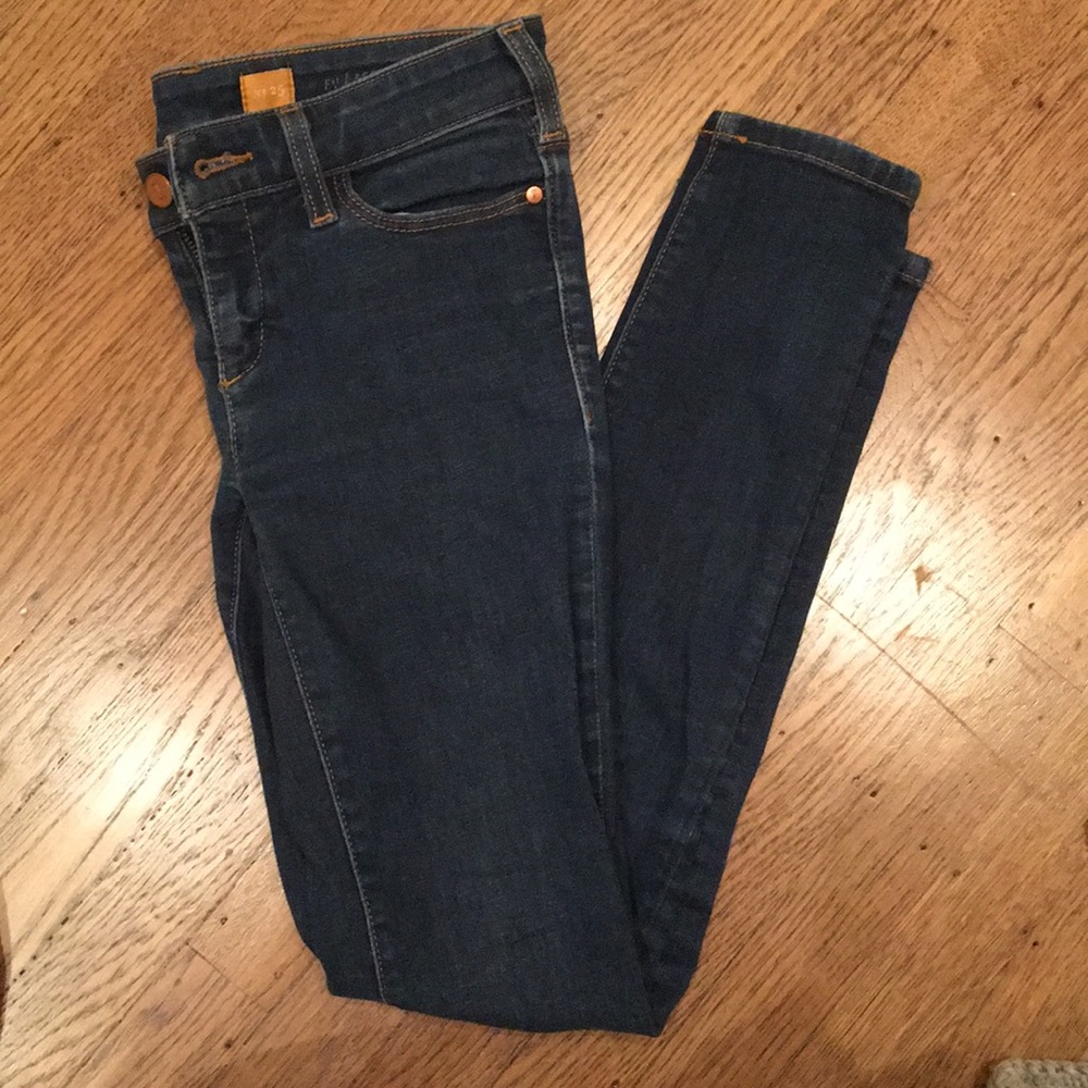 Anthropologie Pilcro skinny jeans in dark wash